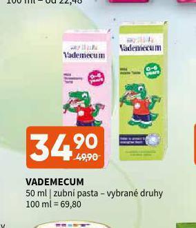 Terno Vademecum zubní pasta nabídka
