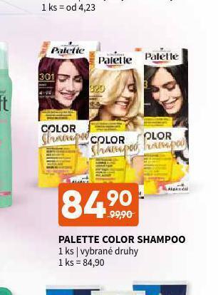 Terno Palette color shampoo nabídka