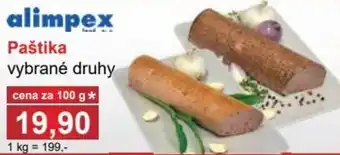 Jip Alimpex paštika 100g nabídka