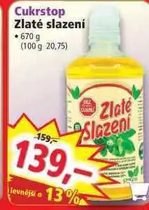 Cukrstop zlaté slazení • 670 g