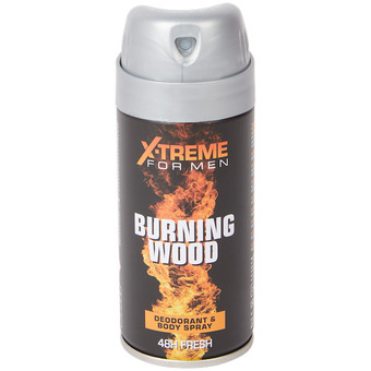 Action Deodorant xtreme for men burning wood nabídka