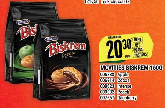 Tamda Foods Mcvities biskrem 160g nabídka