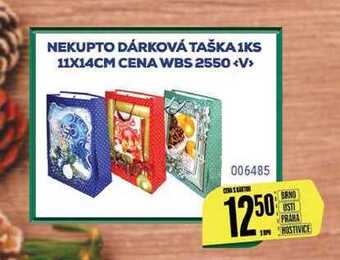 Tamda Foods Nekupto dárková taška 1ks 11x14cm cena wbs 2550 nabídka