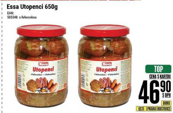 Tamda Foods Essa utopenci 650g nabídka