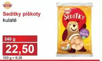 Jip Seditky piškoty kulaté 240g nabídka