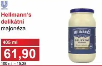 Jip Unilever Hellmann's delikátní majonéza 405ml nabídka