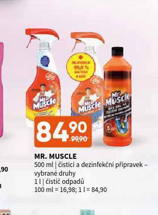 Mr. muscle čistič odpadů