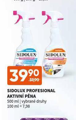 Terno Sidolux profesional aktivní pěna nabídka