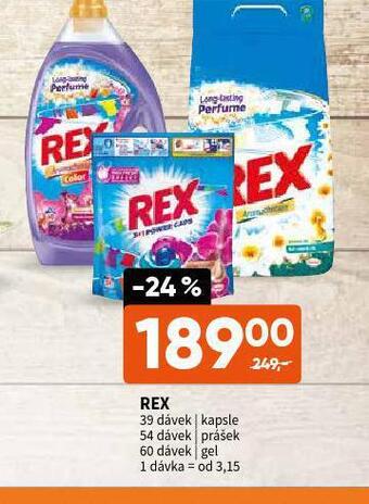 Terno Rex prací prostředek nabídka