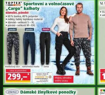 Norma Pánské sportovní a volnočasové kalhoty nabídka