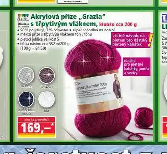 Norma Akrylová příze grazia nabídka