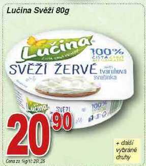 Hruška Lučina svěží 80g nabídka