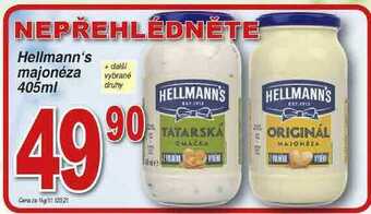 Hruška Hellmann's majonéza 405ml nabídka