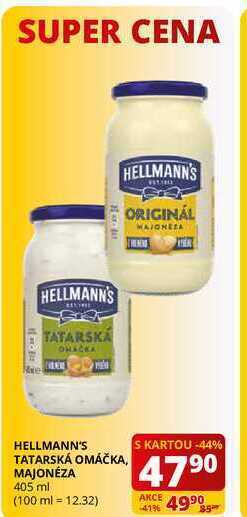 Hellmann's tatarská omáčka 405 ml