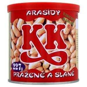 Kk arašídy pražené a slané 227g