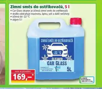 Zimní směs do ostřikovačů