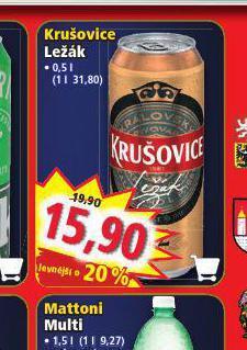 Norma Pivo krušovice 12 královský ležák nabídka