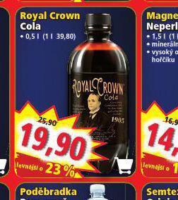 Norma Royal crown cola nabídka