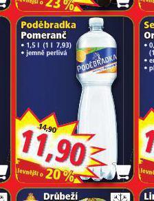 Norma Poděbradka pomeranč nabídka