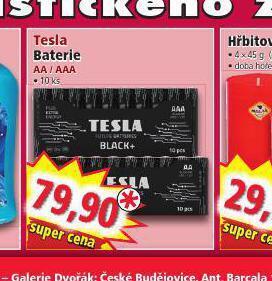 Norma Tesla baterie nabídka