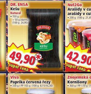 Norma Dr. ensa kešu nabídka