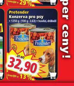 Norma Pretender konzerva pro psy nabídka