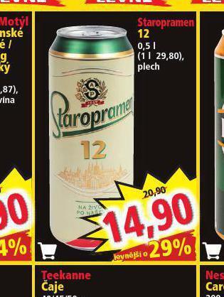Norma Pivo staropramen 12 nabídka