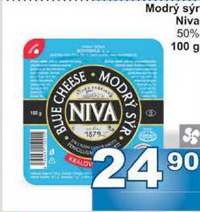 Jip Modrý sýr niva 50% 100 g nabídka