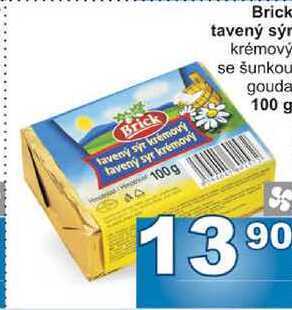 Jip Brick tavený sýr 100g nabídka