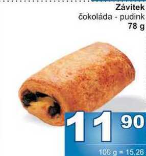 Jip Závitek čokoláda - pudink 78 g nabídka