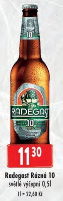 Astur&Qanto Radegast Rázná 10 světlé výčepní 0,5l nabídka