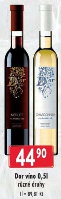 Astur&Qanto Dor vino různé druhy 0,5l nabídka