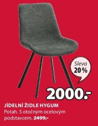 JYSK Jídelní židle Hygum nabídka