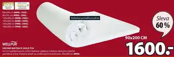JYSK Wellpur Vrchní materace Gold T30 90x200cm nabídka