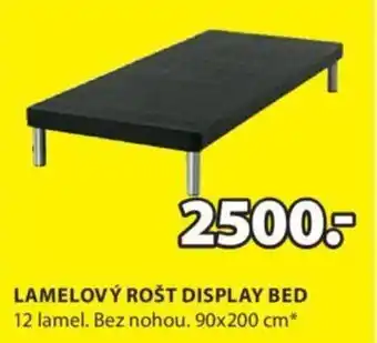 JYSK Lamelový rošt display bed 12 lamel 90x200cm nabídka