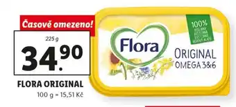 Lidl Flora Original 225g nabídka