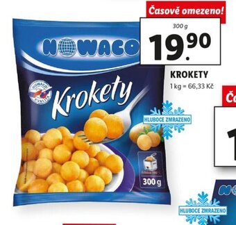 Lidl Nowaco krokety 300g nabídka