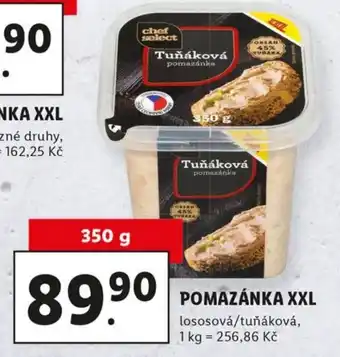 Lidl Pomazánka xxl 350g nabídka