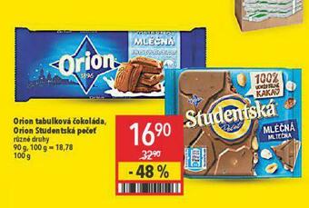 Globus Orion studentská pečeť nabídka