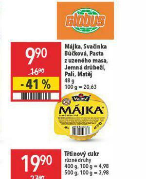 Globus Hamé májka, svačinka, matěj nabídka