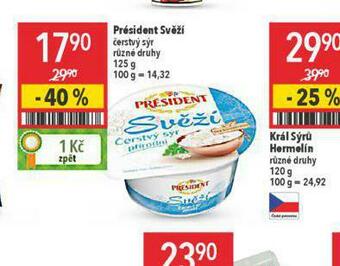 Globus Président svěží nabídka