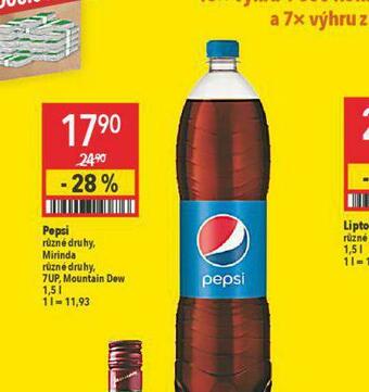 Globus Pepsi 1,5l nabídka