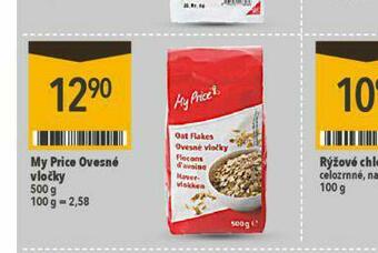 Globus Myprice ovesné vločky nabídka