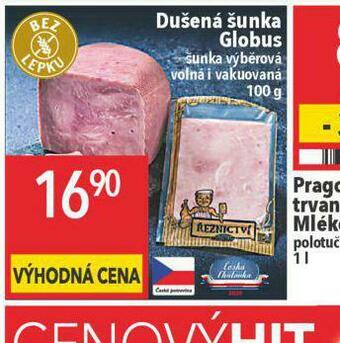 Globus Dušená šunka nabídka