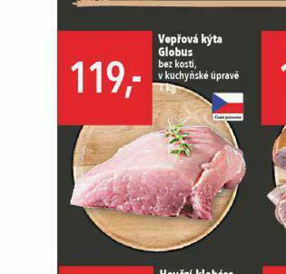 Globus Vepřová kýta nabídka
