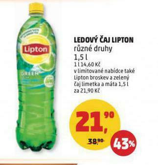 Penny Market Ledový čaj lipton nabídka