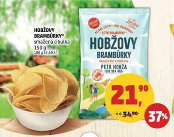 Penny Market Hobžovy brambůrky nabídka