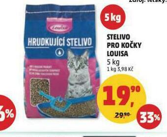 Penny Market Stelivo pro kočky louisa nabídka