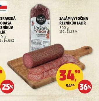 Penny Market Salám vysočina nabídka