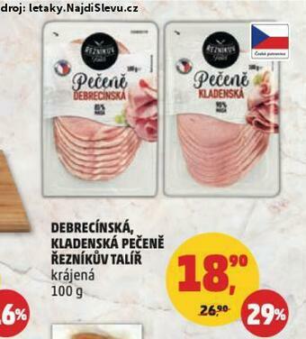 Penny Market Debrecínská, kladenská pečeně nabídka